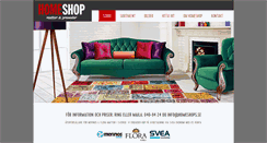 Desktop Screenshot of homeshops.se